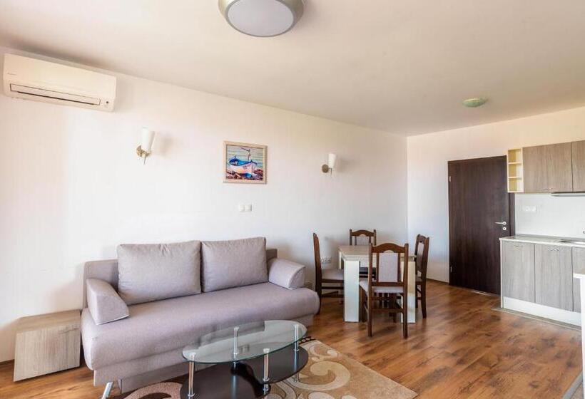 침실 1개 바다 전망 아파트, Boutique Wellness Hotel Ambrosia