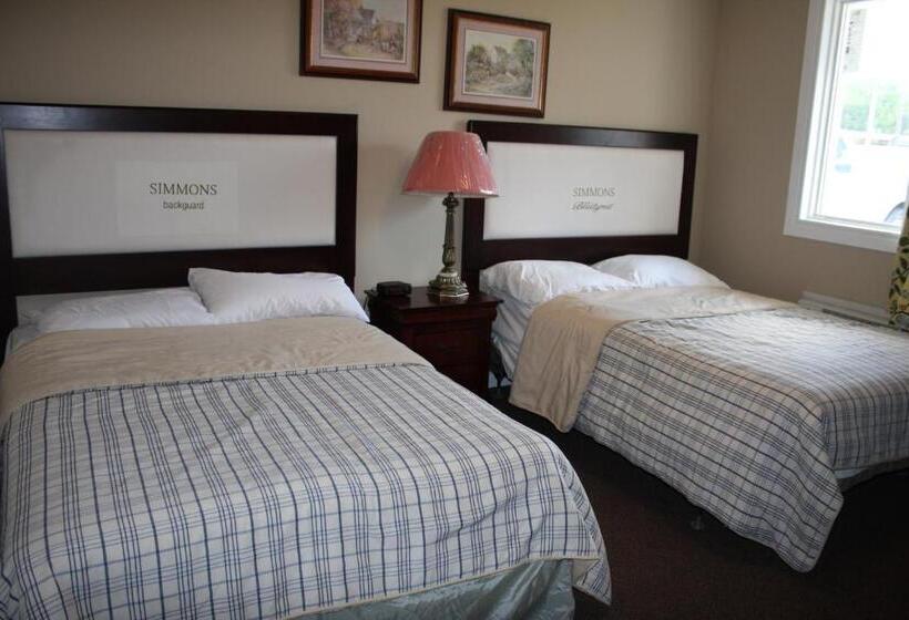 غرفه قياسيه سريرين مزدوجين, Kent Motel