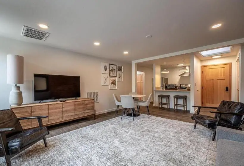 １ベッドルームのデラックスアパートメント, Bavarian Lodge Suites