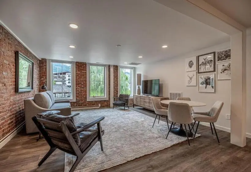 １ベッドルームのデラックスアパートメント, Bavarian Lodge Suites