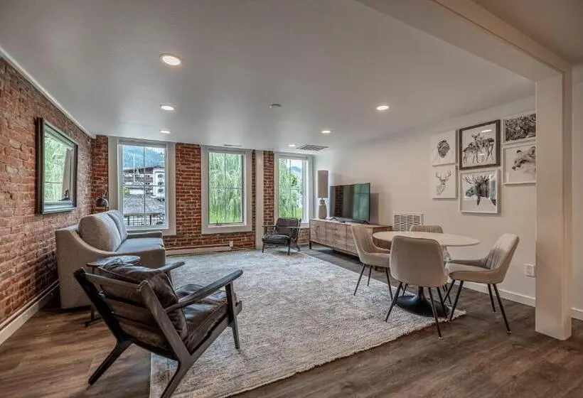 １ベッドルームのデラックスアパートメント, Bavarian Lodge Suites