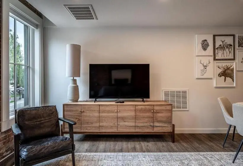 １ベッドルームのデラックスアパートメント, Bavarian Lodge Suites