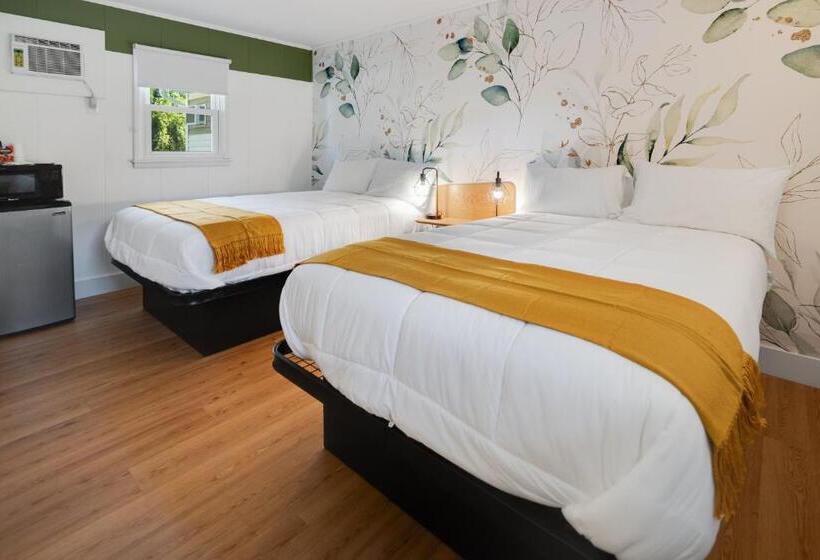 Номер Стандарт 2 Двуспальные Кровати, Birches Motel