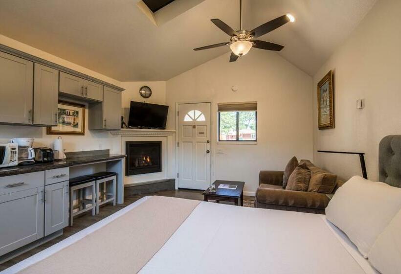 غرفة قياسية سرير كينج, Andril Fireplace Cottages