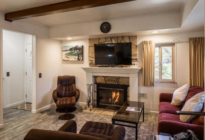 جناح ديلوكس سرير كينج, Andril Fireplace Cottages