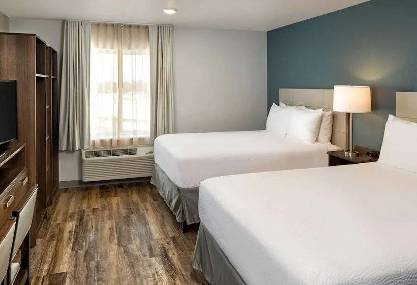 2ダブルベッドのスタンダードルーム, Woodspring Suites Houston Iah Airport