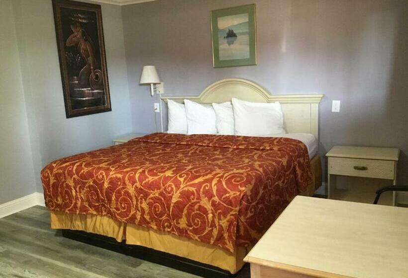 带大床的标准间, Budget Inn Plainview