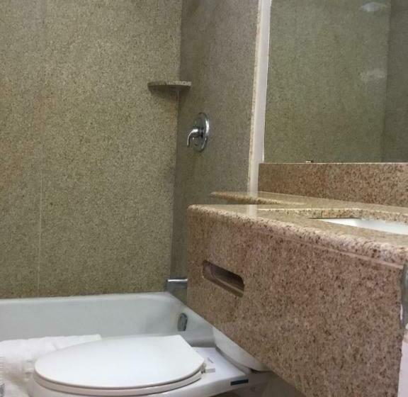 带大床的标准间, Budget Inn Plainview