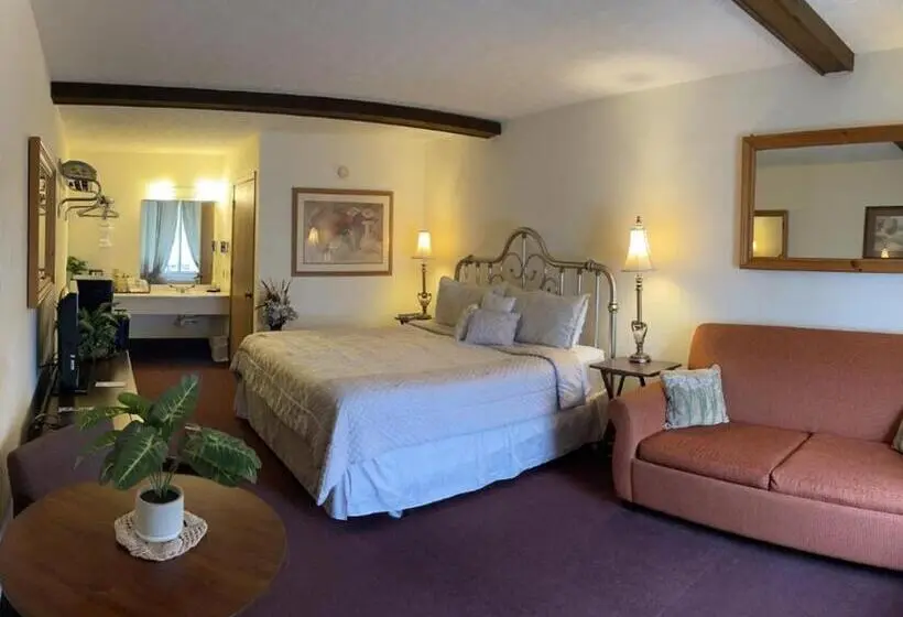 キングサイズベッドのデラックスルーム, Passion Play Road Inn   Formerly Statue Road Inn