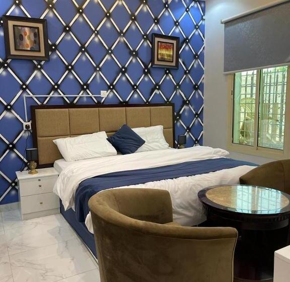 침실 1개 가든 전망 아파트, منتجع الوادي الاخضر بالجرشي