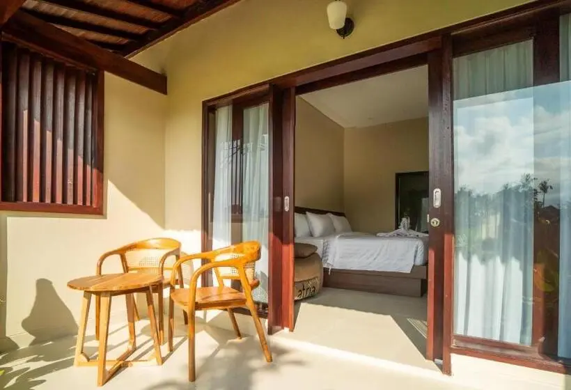 キングサイズベッドのスタンダードルーム, Tut Winten Villa Ubud