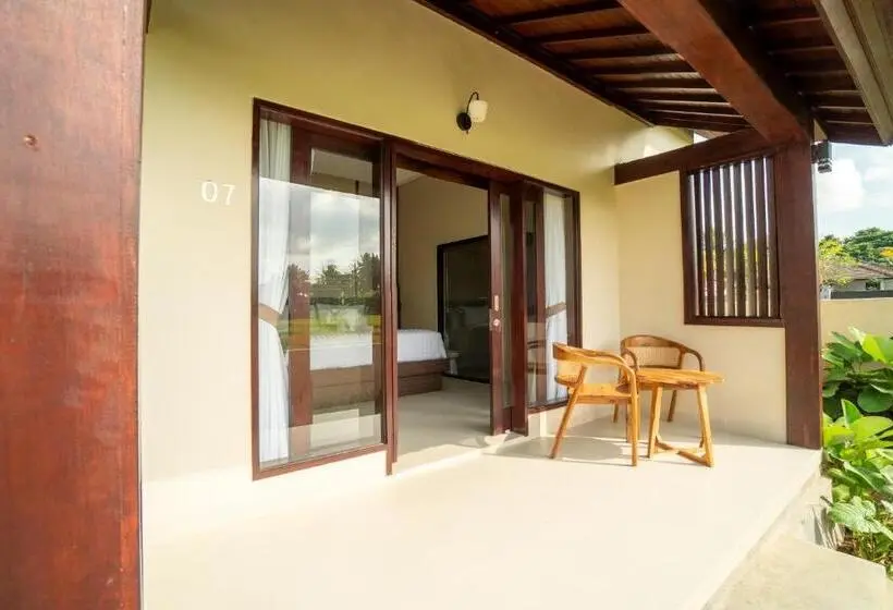 キングサイズベッドのスタンダードルーム, Tut Winten Villa Ubud