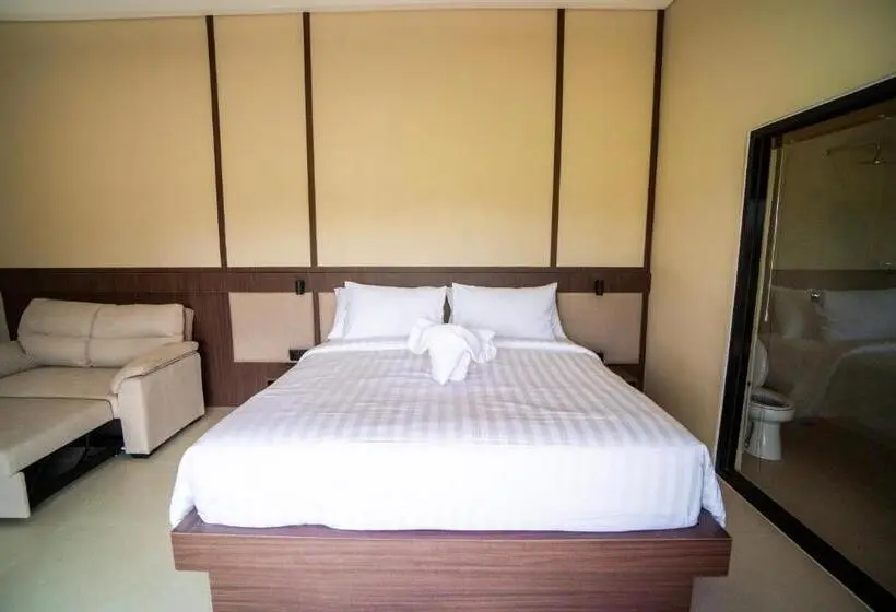 キングサイズベッドのスイートルーム, Tut Winten Villa Ubud