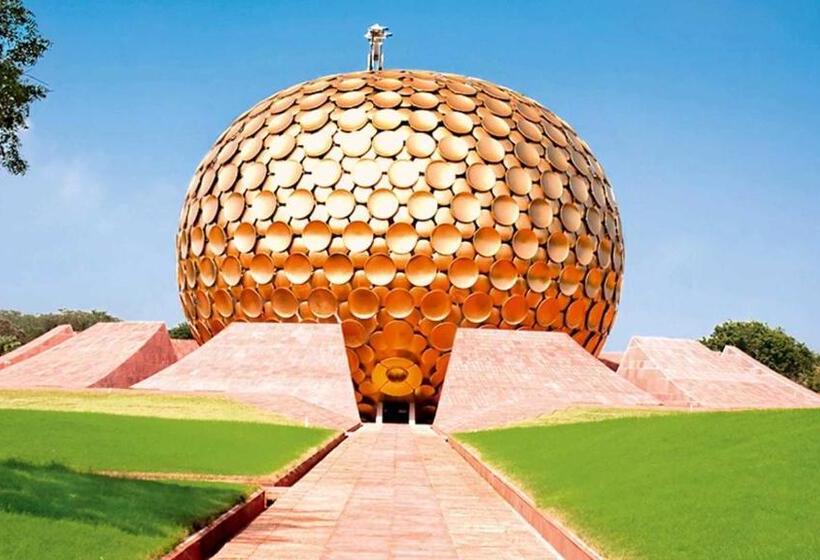 غرفة عائلية مطلّة علي الحديقة, En Harmonie Auroville  Aala