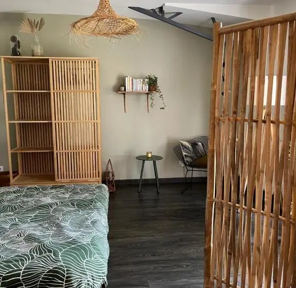 ガーデンビュースタンダードルーム, Hózhó Tempo   Sous Les Pins, Bed & Breakfast écofriendly & Slowlife Avec Sauna