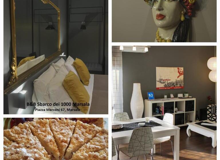 Номер Стандарт Вид на Море с Балконом, B&b Sbarco Dei 1000 Marsala