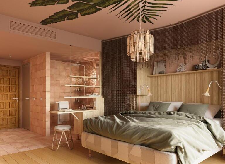 جناح مزوَّد بشرفة, Bikini Island & Mountain Hotel Es Trenc Adults Only