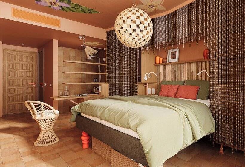 Номер Стандарт Вид на Море с Балконом, Bikini Island & Mountain Hotel Es Trenc  Adults Only