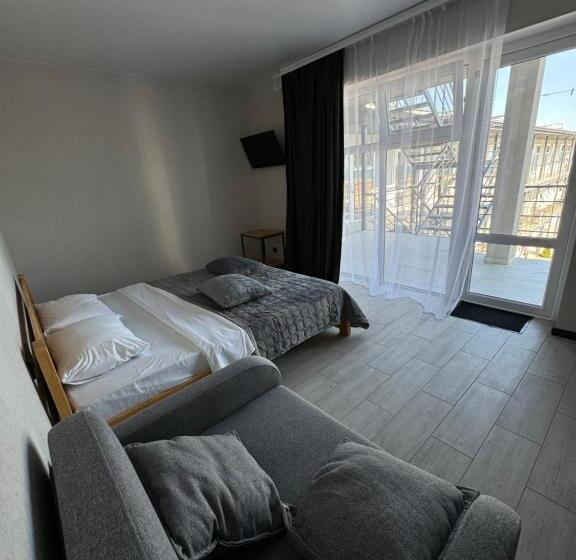 Deluxe Kamer met Uitzicht op Zee, Loft кароліно бугаз