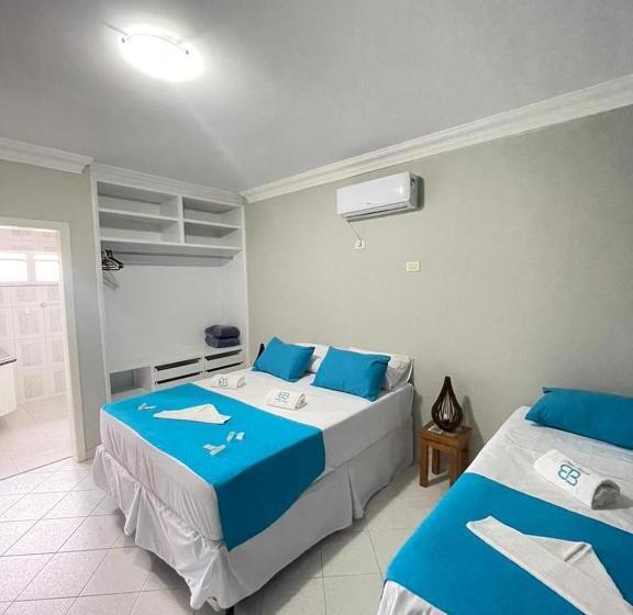 标准三人间, Bene Beach Pousada Guarujá