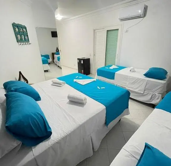スタンダード４人部屋, Bene Beach   Pousada Guarujá
