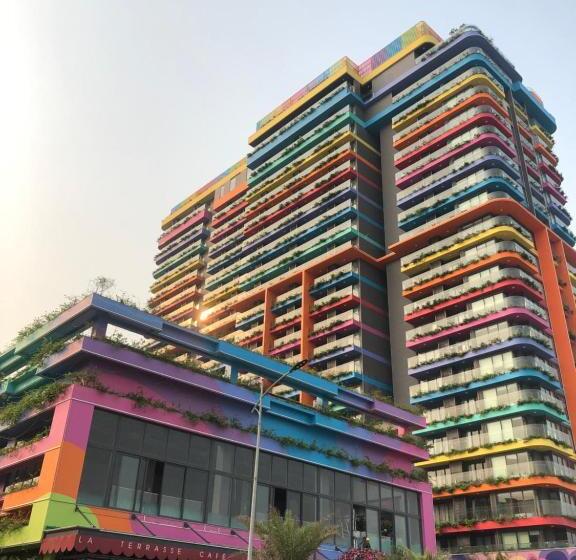 آپارتمان 1 خوابه با چشمانداز دریا, Flamingo Ibiza Hai Tien