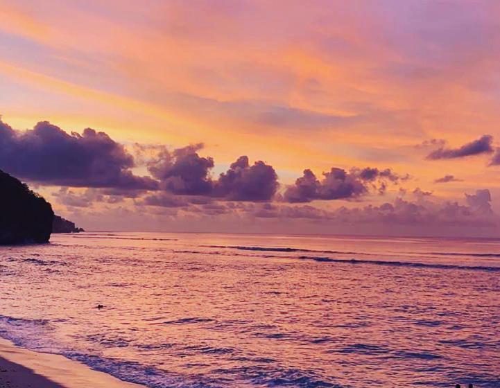 Номер Стандарт Вид на Море, Bale Bingin Beachfront Stay