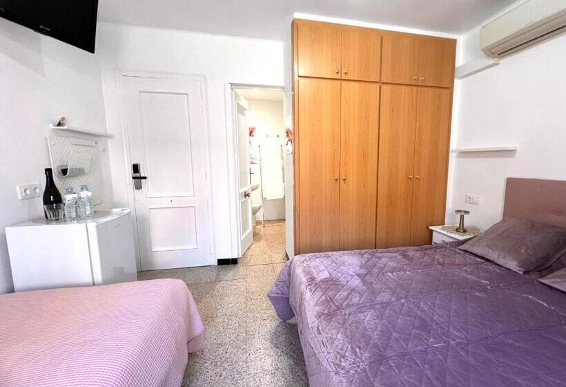 اتاق راحتی سه تخته, Escondite Central Con Terraza Compartida En La Azotea