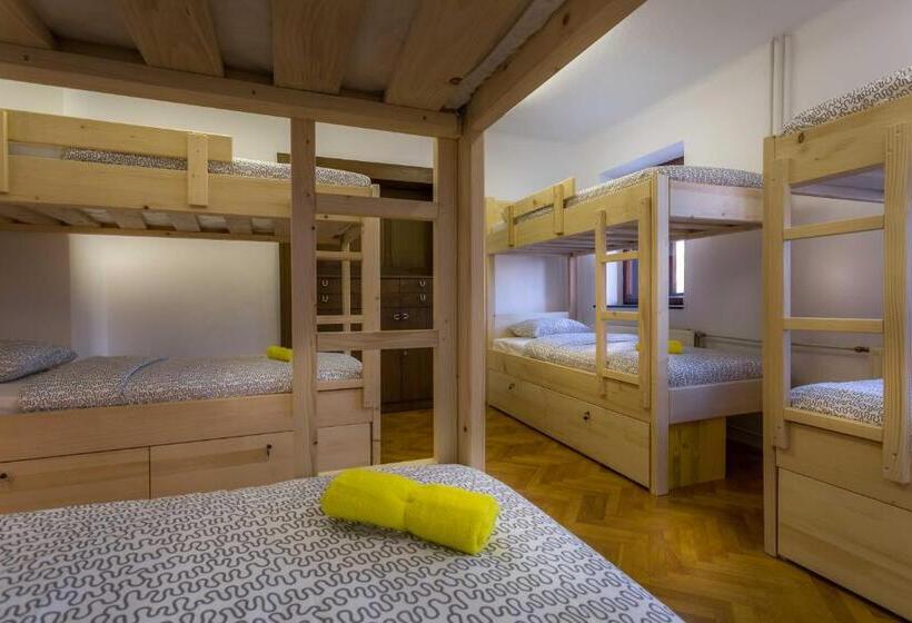 تختخواب در اتاق مشترک, 1a Adventure Hostel