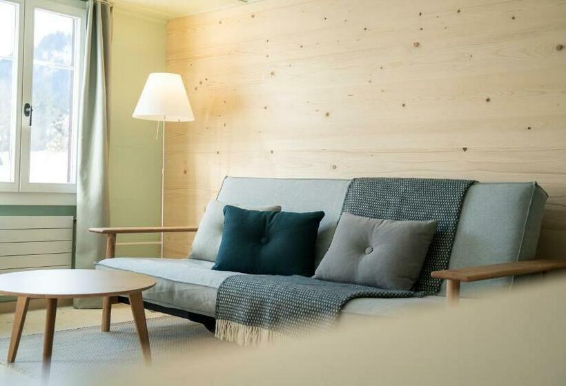 Апартаменты 1 Спальня с Видом, Cortesi S Lenk Lodge, Boutiques Appartements