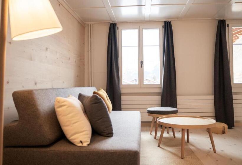 Апартаменты 1 Спальня с Видом, Cortesi S Lenk Lodge, Boutiques Appartements