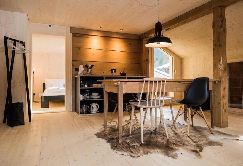 Апартаменты 1 Спальня с Балконом, Cortesi S Lenk Lodge, Boutiques Appartements