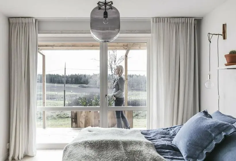 Deluxe-huone Terassi, Siggesta Gård