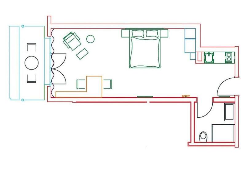 Апартаменты Superior 1 Спальня, Stockberg Hotel & Apartments
