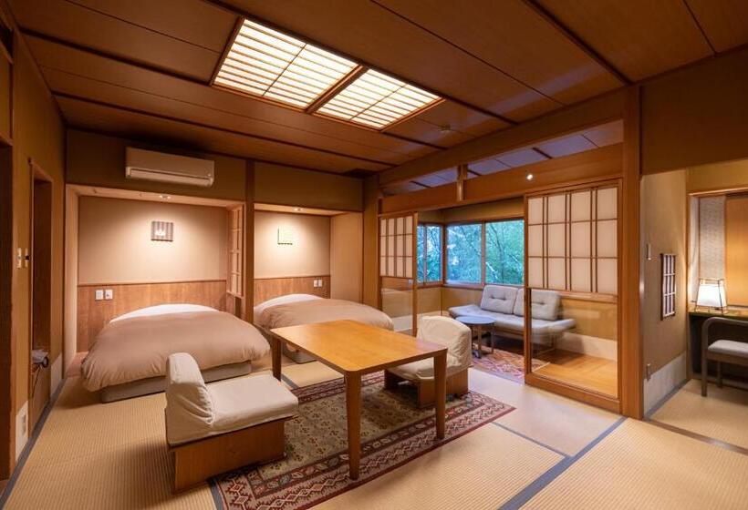 غرفة قياسية مطلّة علي الحديقة, Shaga No Sato Yumeya