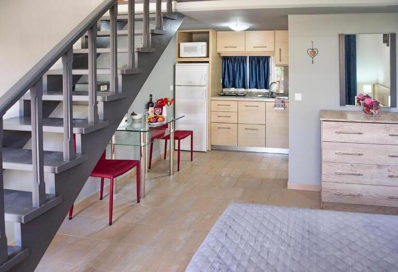 דירה בת חדר שינה 1 עם נוף, Haraki Sand Beach