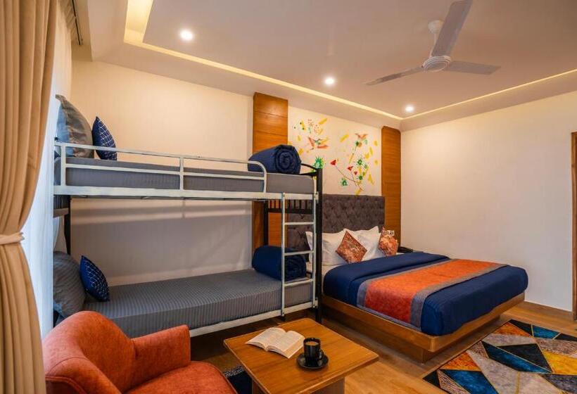 غرفة ديلوكس رباعية, Shalom Backpackers Mussoorie