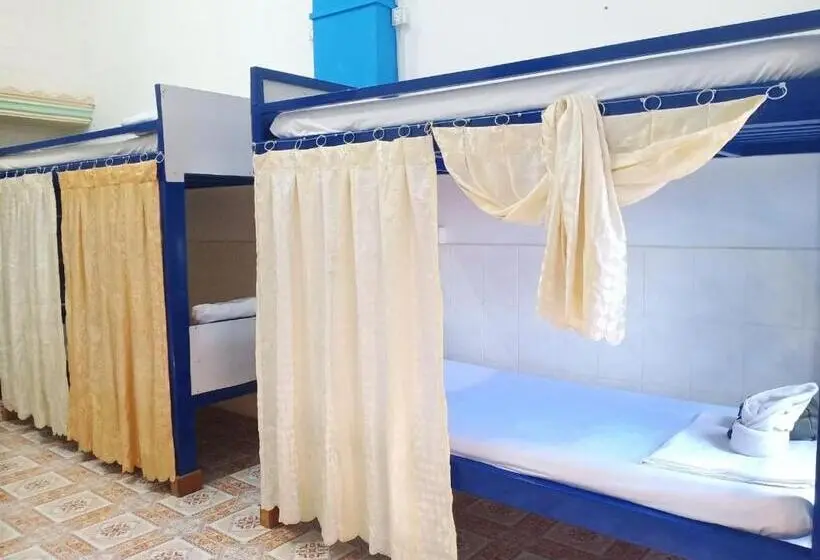 تختخواب در اتاق مشترک, Silver Dolphin Guesthouse & Restaurant