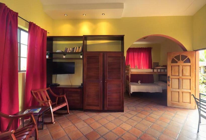 غرفة رباعية قياسية بإطلالة على المسبح, Nicawaves