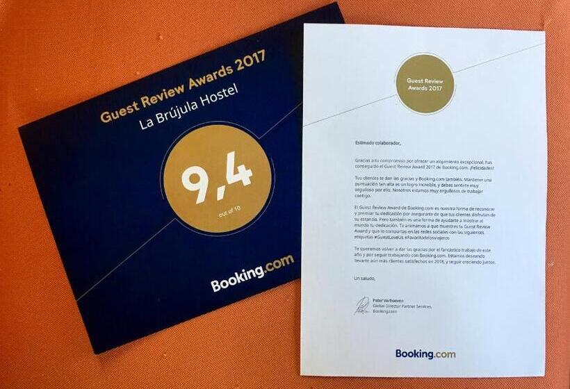 Кровать в Общей Комнате, La Brújula Hostel