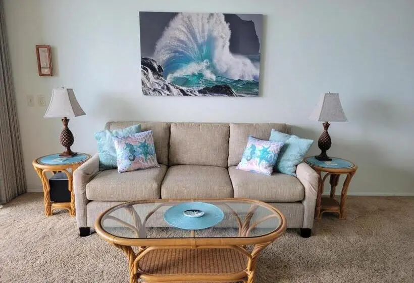 海の見える１ベッドルームアパートメント, Stunning Oceanfront Condo   The Seashore Hideaway, Wailua Bay View, Unit 208, Kapaa