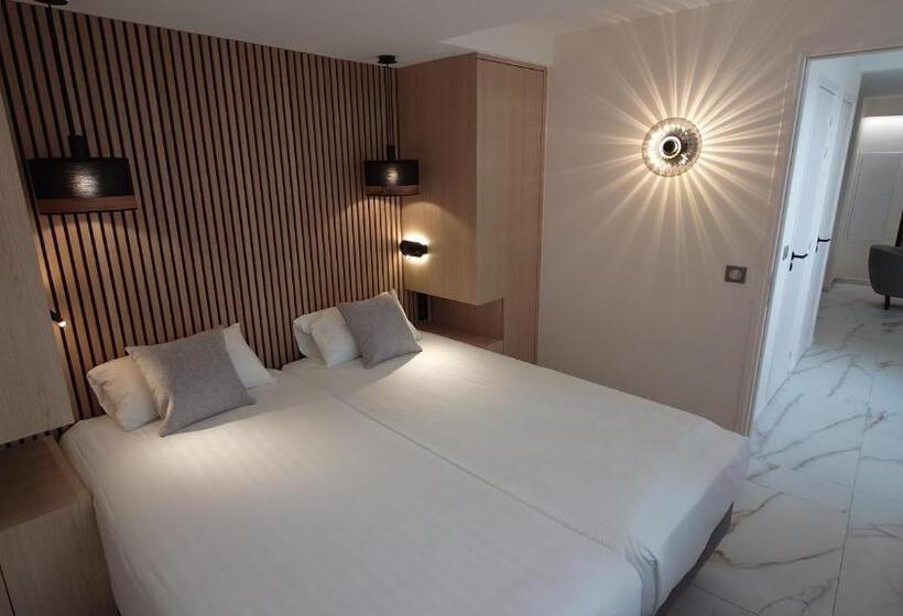 Huoneisto 2 Makuuhuonetta Terassi, Club Inn Appartement