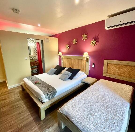 اتاق سوپریور سه تخته, Hôtel Les Bougainvilliers