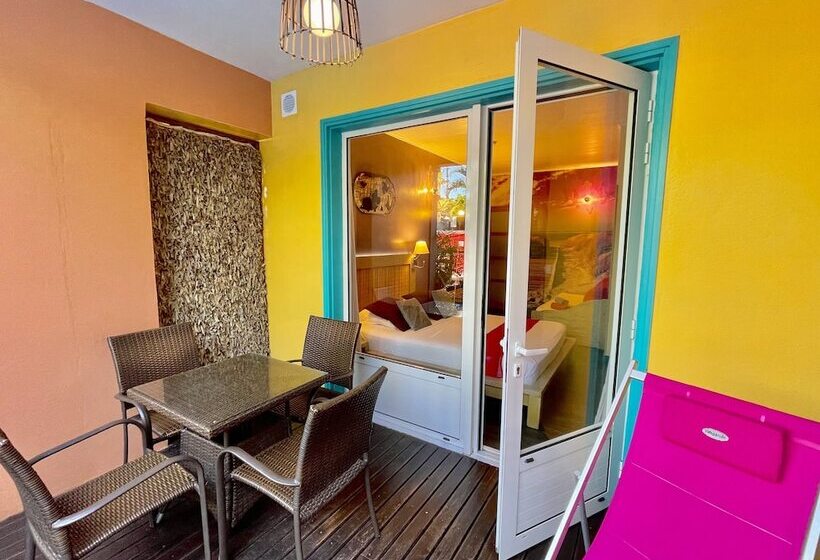 اتاق سوپریور سه تخته, Hôtel Les Bougainvilliers