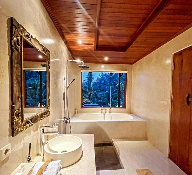 וילה עם חדר שינה אחד ובריכת שחיה, Gunung Kawi Villa