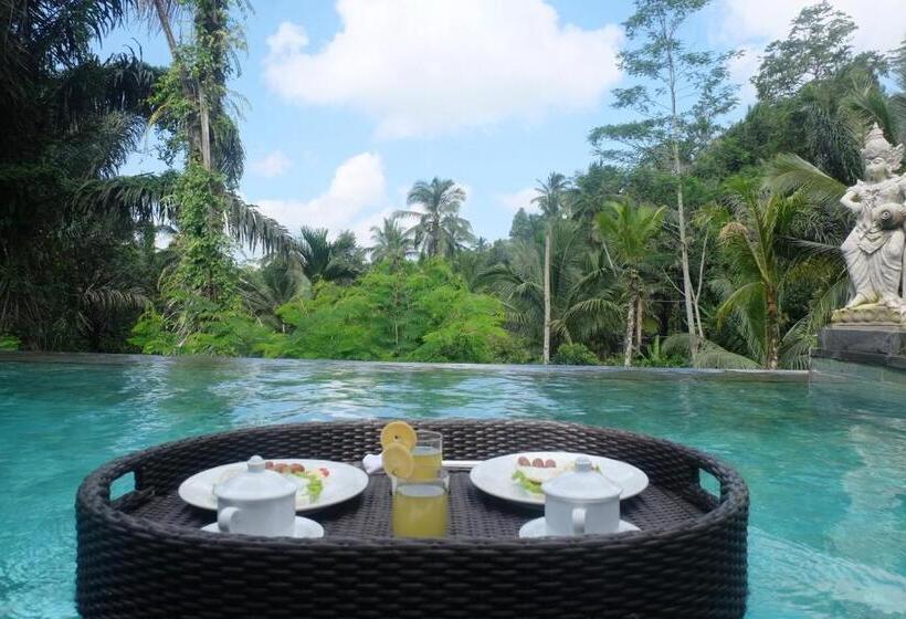 וילה עם חדר שינה אחד ובריכת שחיה, Gunung Kawi Villa