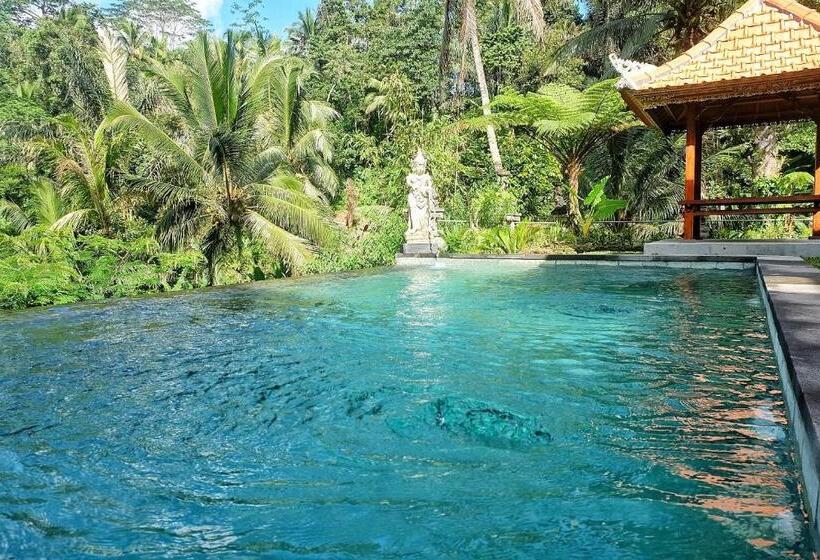 וילה עם חדר שינה אחד ובריכת שחיה, Gunung Kawi Villa