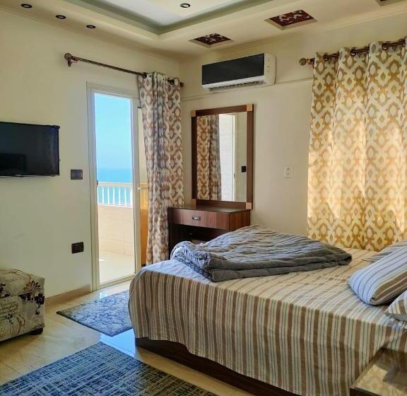 آپارتمان 3 خوابه با چشم‌انداز دریا, Alexandria Condotel