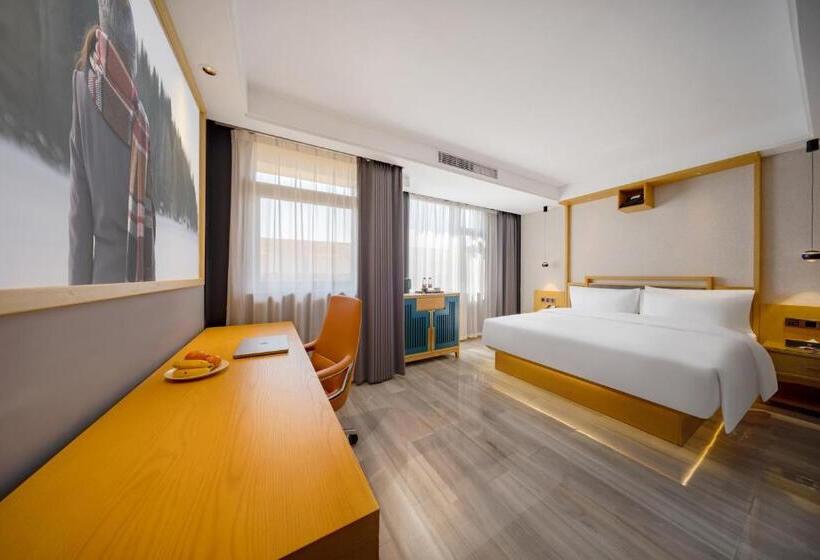 Cameră Deluxe, 万悦国际酒店机场火车站店