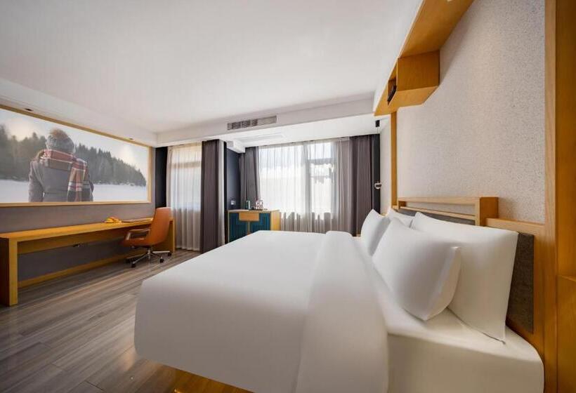 Cameră Deluxe, 万悦国际酒店机场火车站店